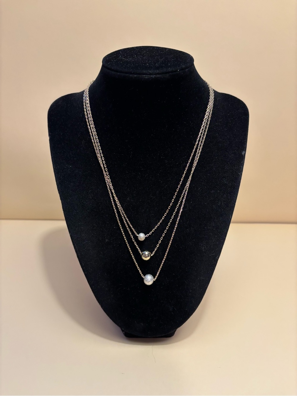 🌻LOFT Layered Gold-Tone Necklace 15”-17”+2.5”